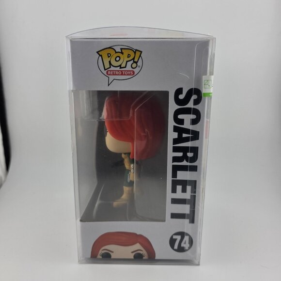 2021 Funko Pop! Retro Toys G.I. Joe #74 Scarlett Collectible Vinyl Figure NEW - Picture 4 of 5